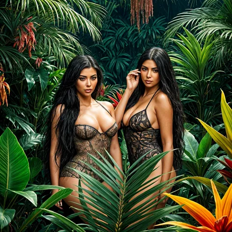 Giantesses Kim Kardashian and