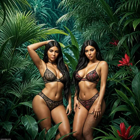 Giantesses Kim Kardashian and