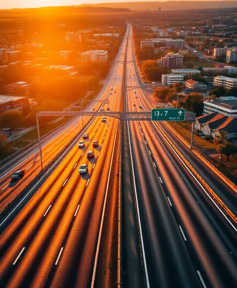 divided highway ahead