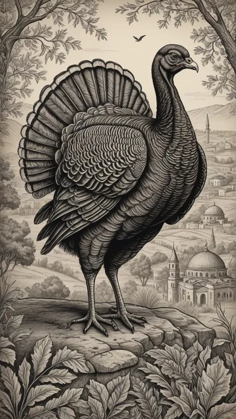 turkey drawing