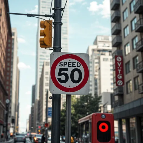 speed limit sign