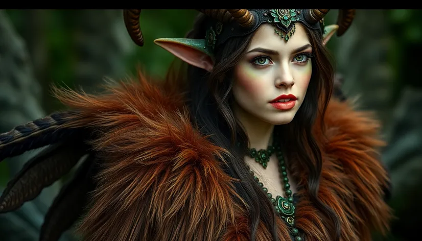 female faun costume