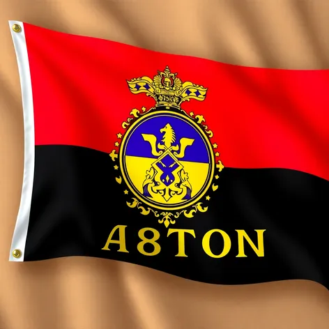 flag in logo