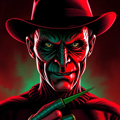 freddy krueger drawing