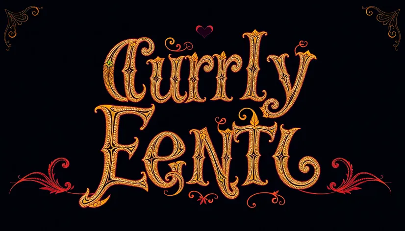 curly elf font