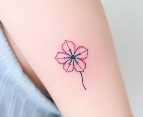 july flower tattoo