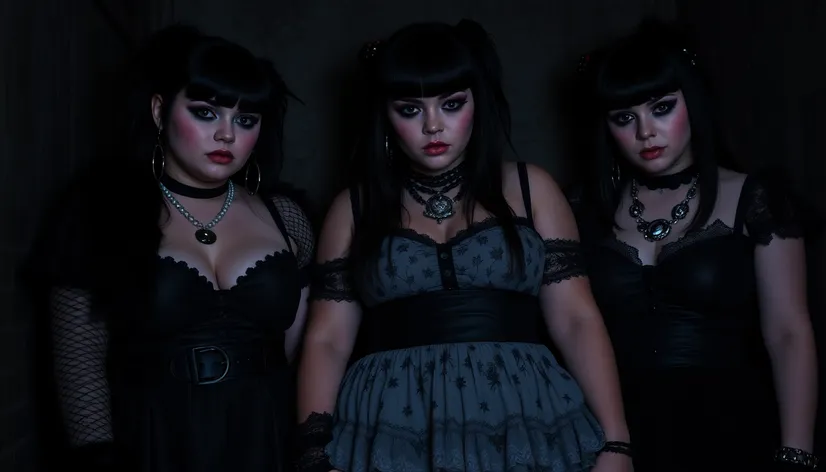 chubby goth chicks