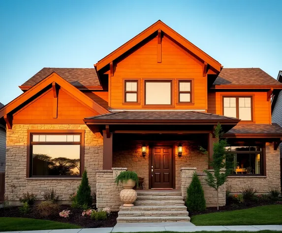 modern craftsman style house