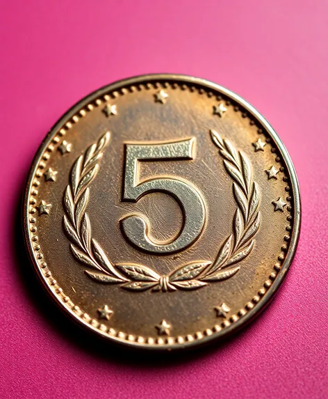 moneda de cinco pesos