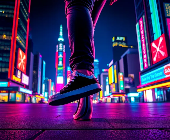 dancing in sneakers