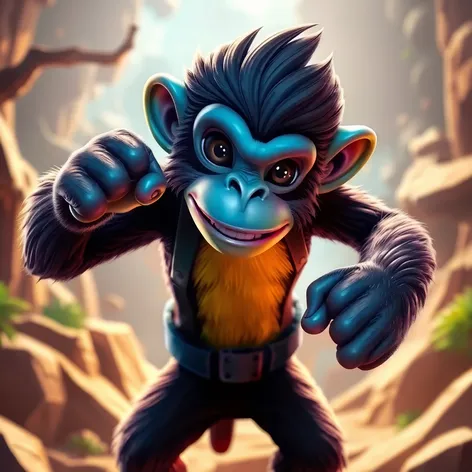 monkey from fortnite