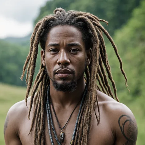 character with dreads