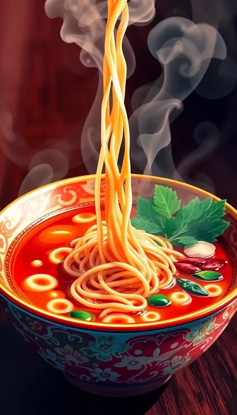 bowl of noodles