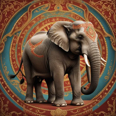 circus elephant