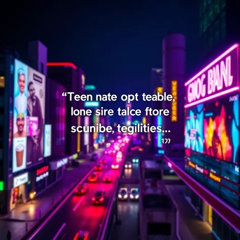 relax neon quote