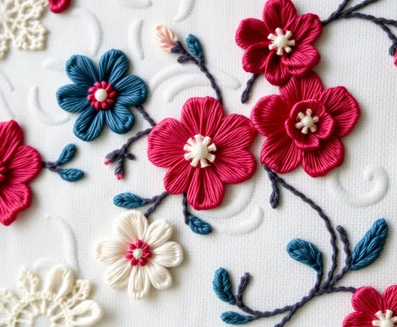 embroidery flower patterns