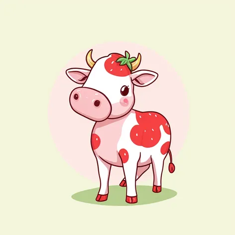 strawberry cow