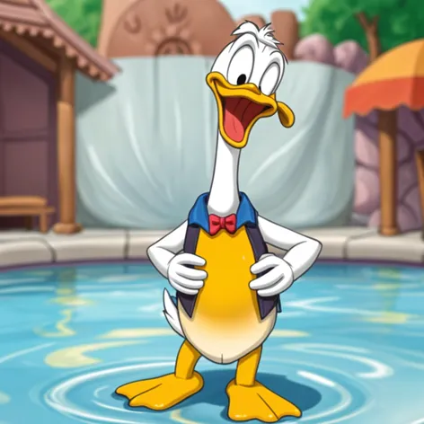 donald duck, undressing, donald,