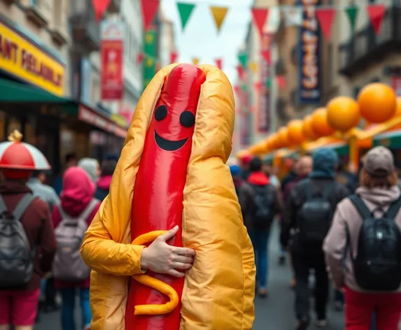 hotdog costume