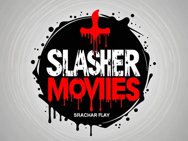 The words "Slasher Movies"