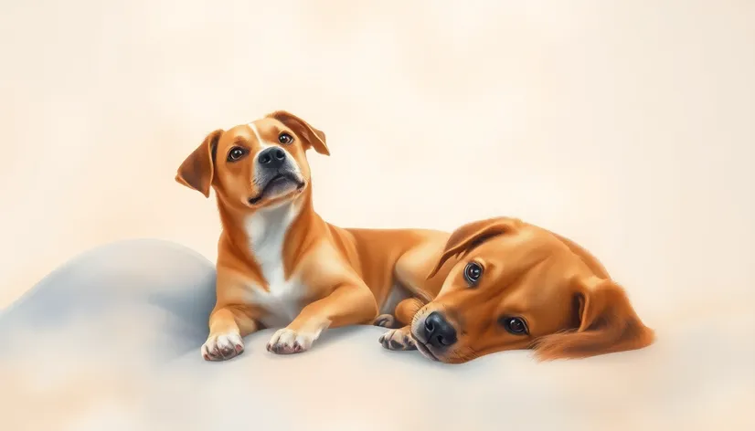 painting of dog on