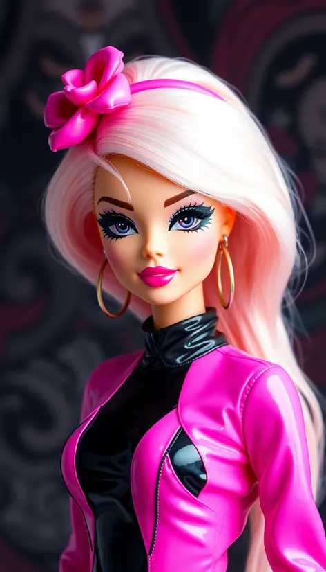 barbie latex costume