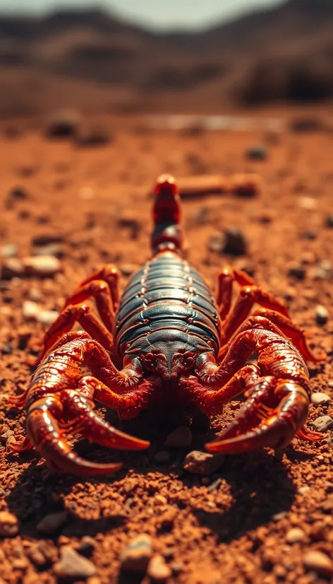 indian red scorpion