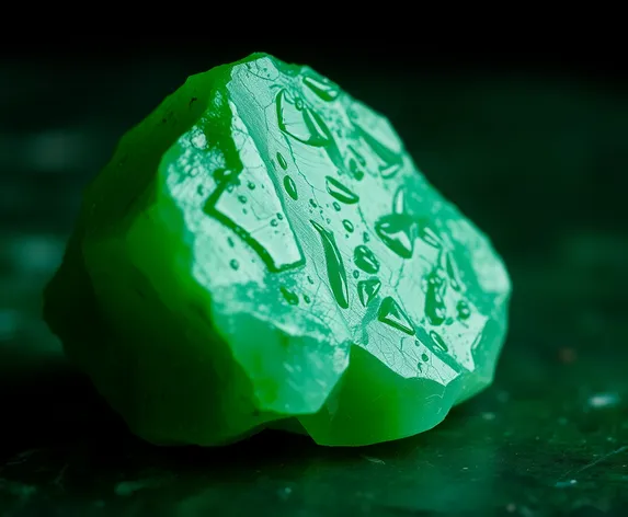 raw jade