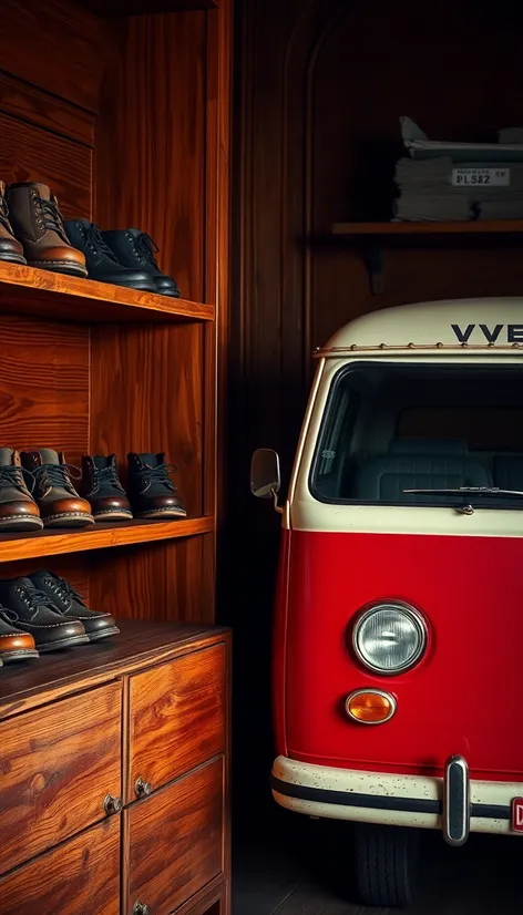 van shoes shelf