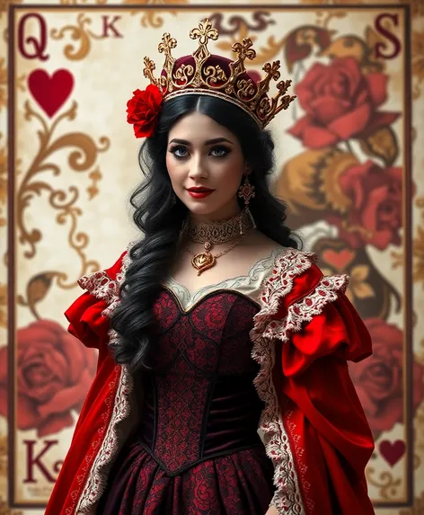 playing card queen of