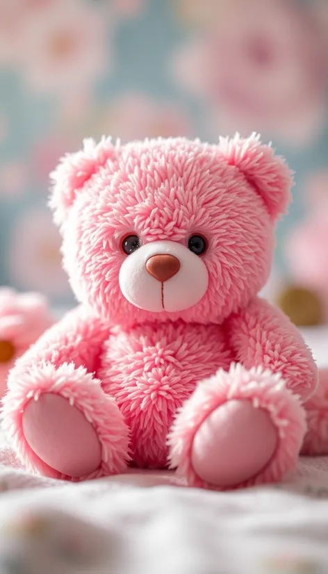 pink teddy bear