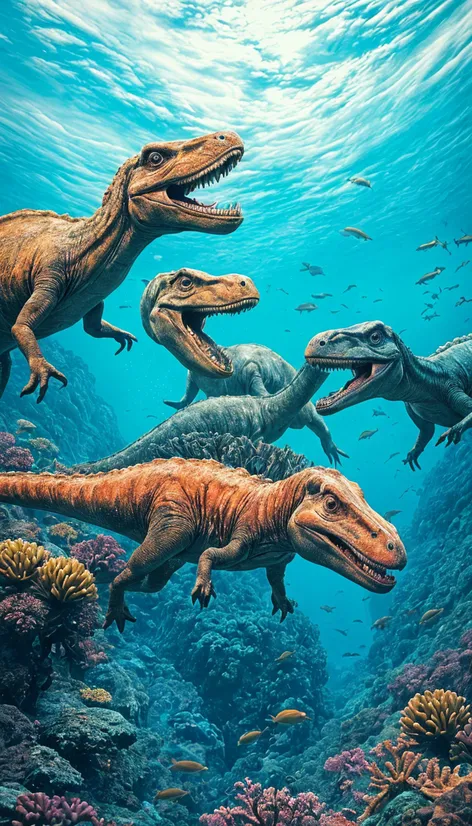 water dinosaurs