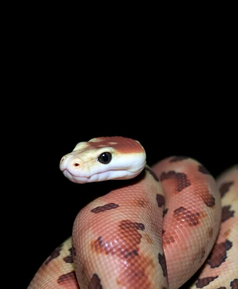 albino ball python snake