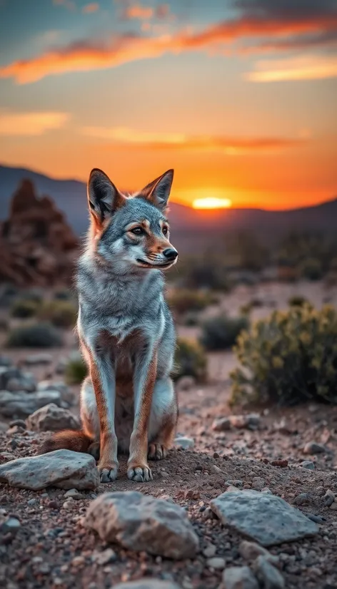 gray coyote