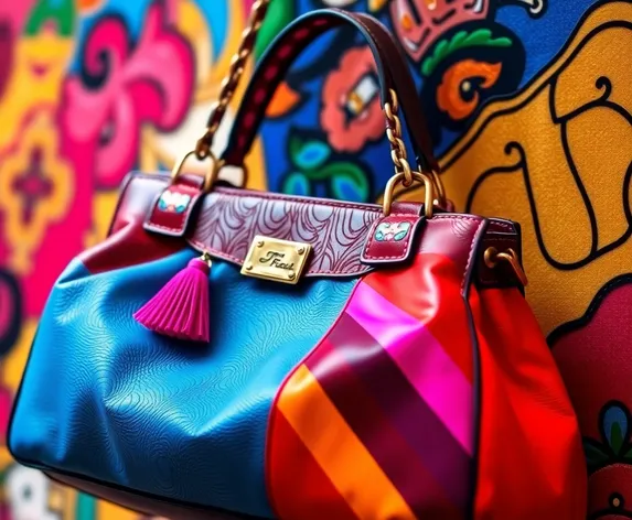 colorful purse