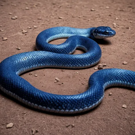 blue snake