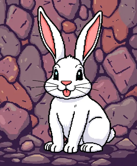 white rabbit 8 bit