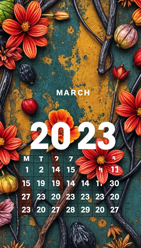 march 2023 calendar