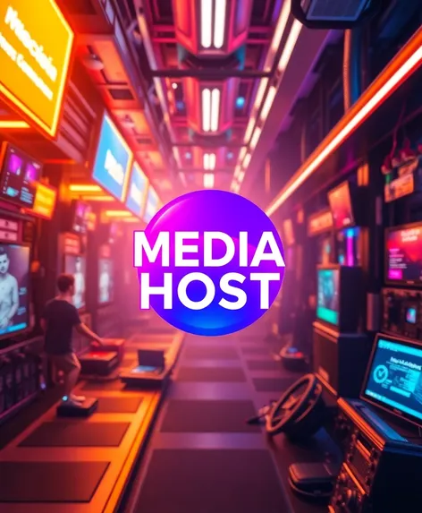 media host logo