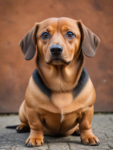 fat weiner dog