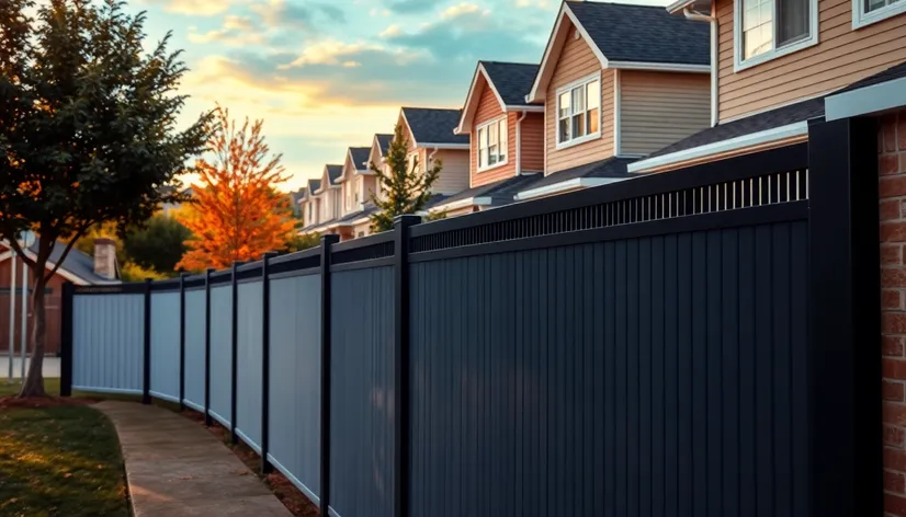 vinyl privacy fences