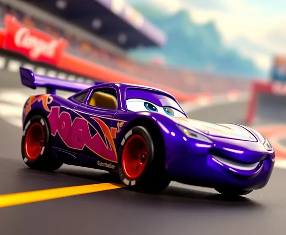 cars movie purple car