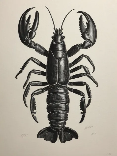 lobster drawing