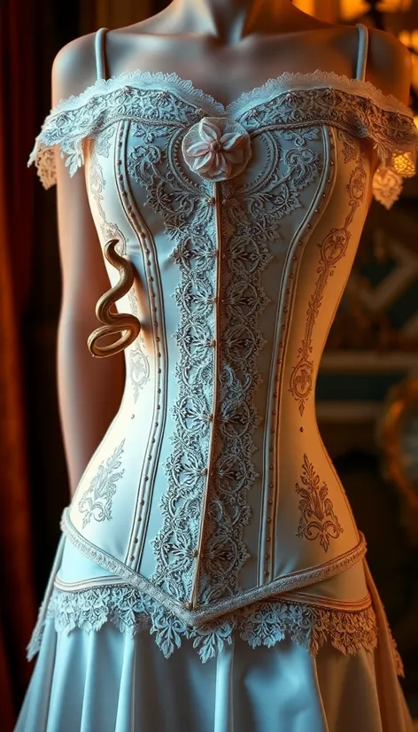 hobble corset dress