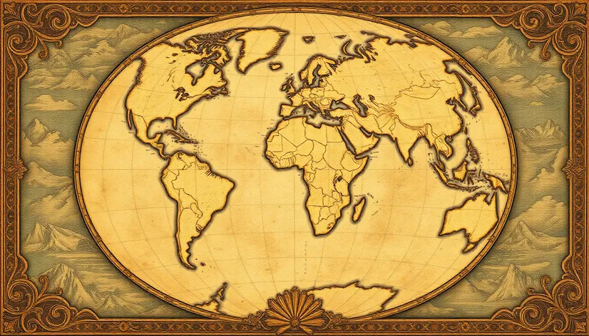 ancient flat earth map