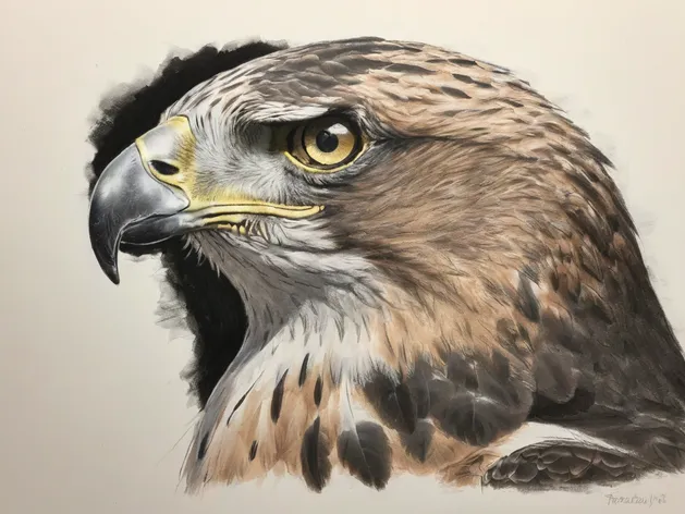 hawk drawing