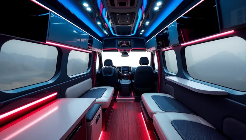 sprinter van interior