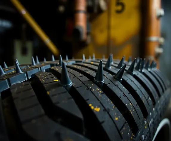 slippery tire spikes