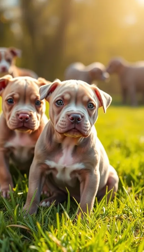 fawn blue pitbull puppies