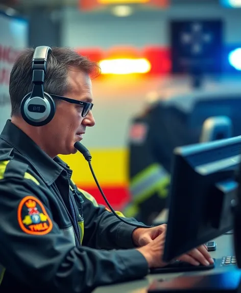 emergency call stock photo